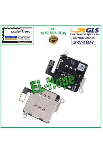 NANO SIM CARD READER FOR APPLE IPHONE 11 FLAT FLEX 821-02089-A