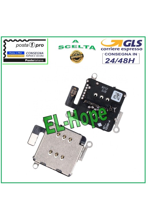 NANO SIM CARD READER FOR APPLE IPHONE 11 FLAT FLEX 821-02089-A