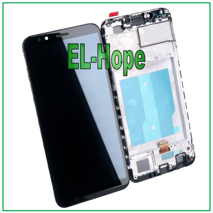 LCD DISPLAY FRAME FOR HUAWEI Y7 2018 LDN-L01 PRIME TOUCH SCREEN GLASS SCREEN