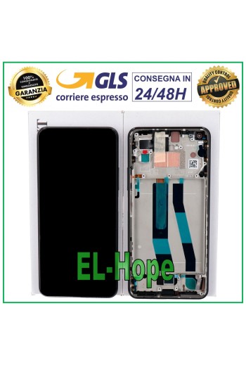 ORIGINAL DISPLAY + FRAME XIAOMI MI 11 LITE 4G M2101K9AG TOUCH SCREEN BLACK