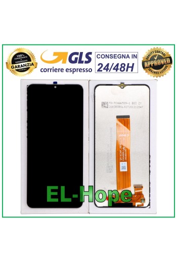 TOUCH DISPLAY + LCD EQUAL ORIGINAL SERVICE SAMSUNG GALAXY A12 SM-A125 FLAT CDOT