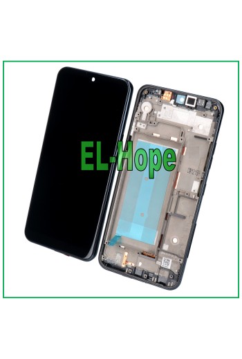 LCD DISPLAY FRAME FOR LG Q60 2019 LMX525EAW LMX525ZAW TOUCH SCREEN GLASS SCREEN