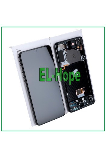 ORIGINAL FRAME LCD DISPLAY SAMSUNG GALAXY S21+ PLUS SM-G996 TOUCH SCREEN BLACK