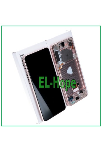 ORIGINAL LCD DISPLAY + FRAME SAMSUNG GALAXY S21 PLUS SM-G996 PURPLE TOUCH SCREEN