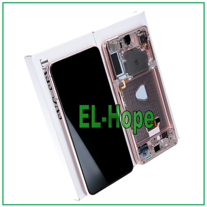 ORIGINAL RENEWED SAMSUNG S21 PLUS SM-G996 TOUCH FRAME PURPLE DISPLAY GH82-24555B