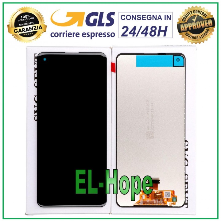 TOUCH DISPLAY + LCD EQUAL ORIGINAL SERVICE PACK SAMSUNG GALAXY A21S SM-A217F DS