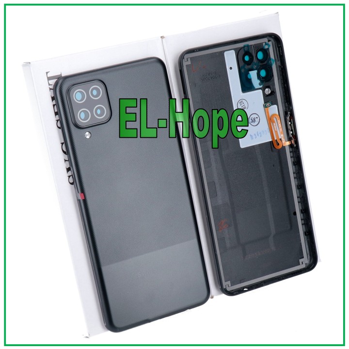ORIGINAL SAMSUNG GALAXY A12 SM-A125 BATTERY COVER BACK CASE BLACK