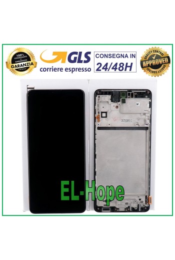 ORIGINAL LCD DISPLAY + FRAME SAMSUNG GALAXY M51 2020 SM-M515F M515 TOUCH SCREEN
