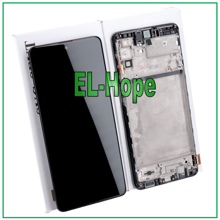 ORIGINAL DISPLAY FRAME SAMSUNG M51 2020 SM-M515F M515 TOUCH SCREEN GH82-24166A