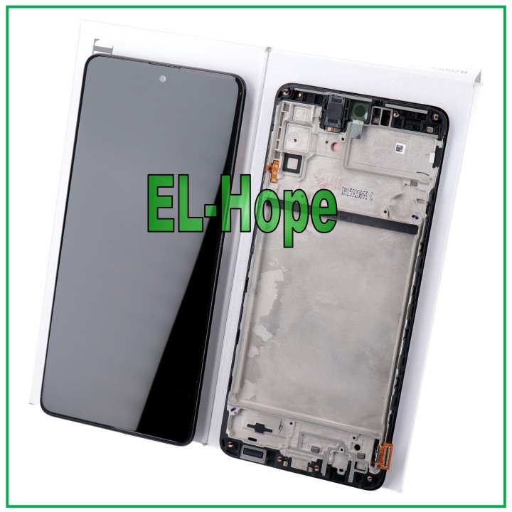 ORIGINAL DISPLAY FRAME SAMSUNG M51 2020 SM-M515F M515 TOUCH SCREEN GH82-24166A