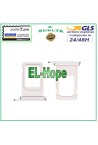 SLOT CART COMPARTMENT NANO SIM CARD HOLDER APPLE IPHONE 11 WHITE CARD HOUSING
