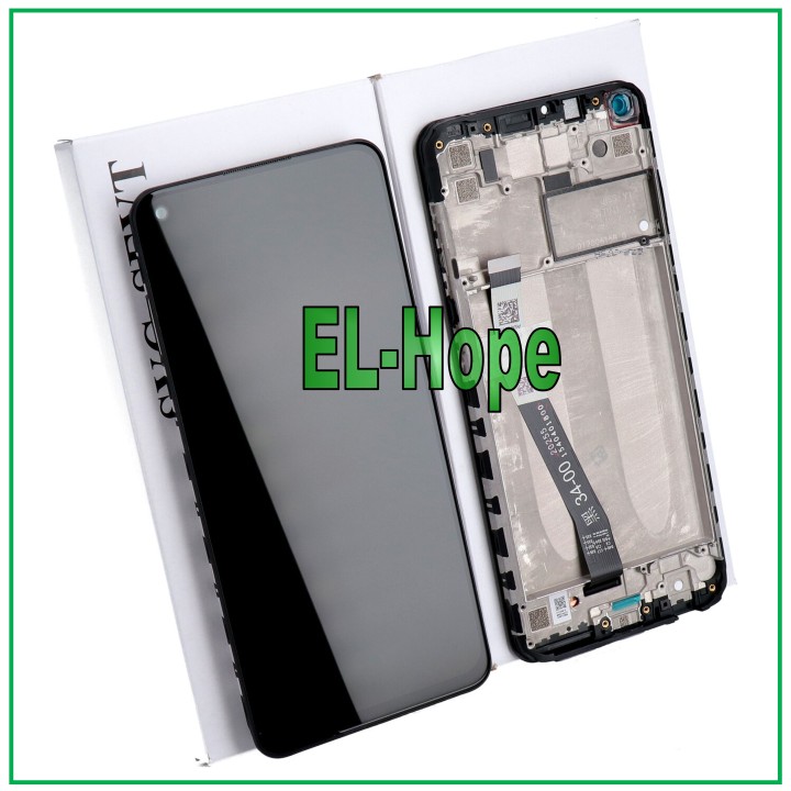 LCD DISPLAY + ORIGINAL FRAME XIAOMI REDMI NOTE 9 / 10X 4G M2003J15SG TOUCH BLACK