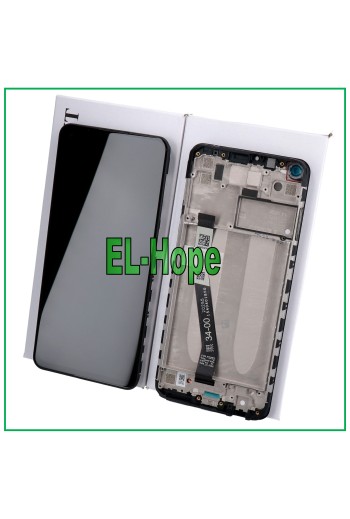 LCD DISPLAY + ORIGINAL FRAME XIAOMI REDMI NOTE 9 / 10X 4G M2003J15SG TOUCH BLACK