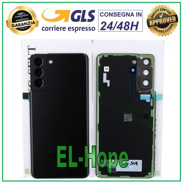 ORIGINAL SAMSUNG GALAXY S21 PLUS SM-G996 BATTERY COVER BACK BLACK