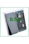 ORIGINAL FRAME DISPLAY SAMSUNG S20 FE SM-G780F TOUCH SCREEN GREEN GH82-24220D
