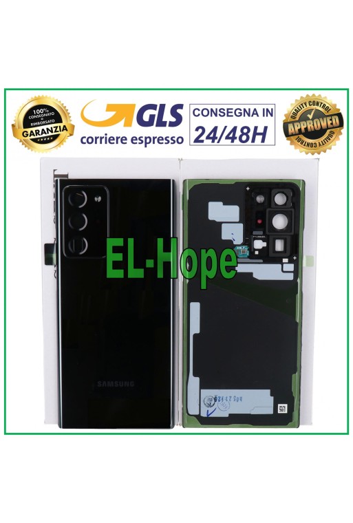 ORIGINAL SAMSUNG GALAXY NOTE 20 ULTRA 5G SM-N986 BACK CASE BLACK BATTERY COVER
