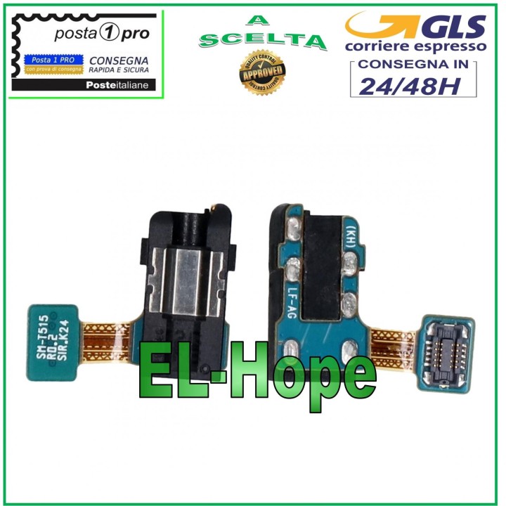 FLAT FLEX CABLE EARPHONE JACK AUDIO HEADPHONES SAMSUNG GALAXY TAB A SM T510 T515