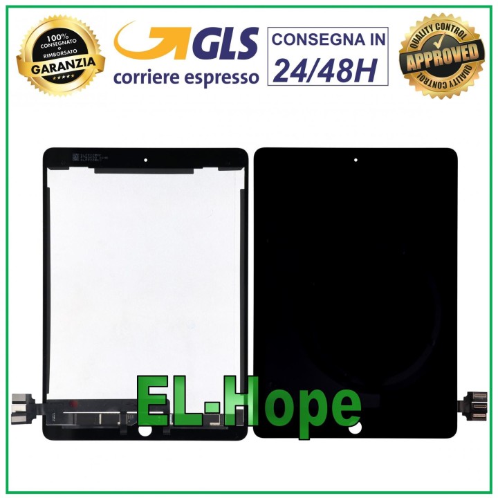 LCD TOUCH DISPLAY FOR APPLE IPAD PRO 9.7 2016 A1673 A1674 A1675 BLACK SCREEN