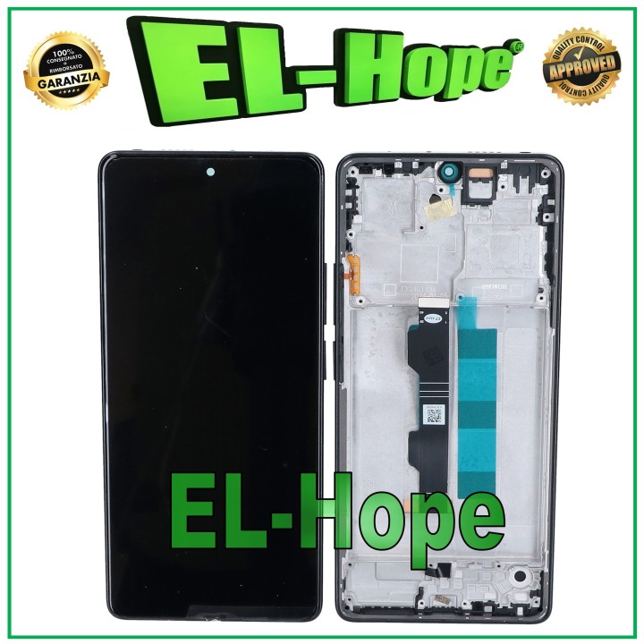TOUCH TFT LCD DISPLAY FOR XIAOMI REDMI NOTE 13 PRO 4G 23117RA68G BLACK FRAME