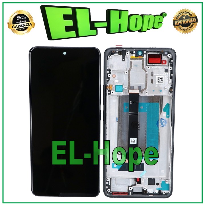 TFT LCD DISPLAY + FRAME FOR XIAOMI POCO F6 24069PC21G TOUCH SCREEN BLACK GLASS