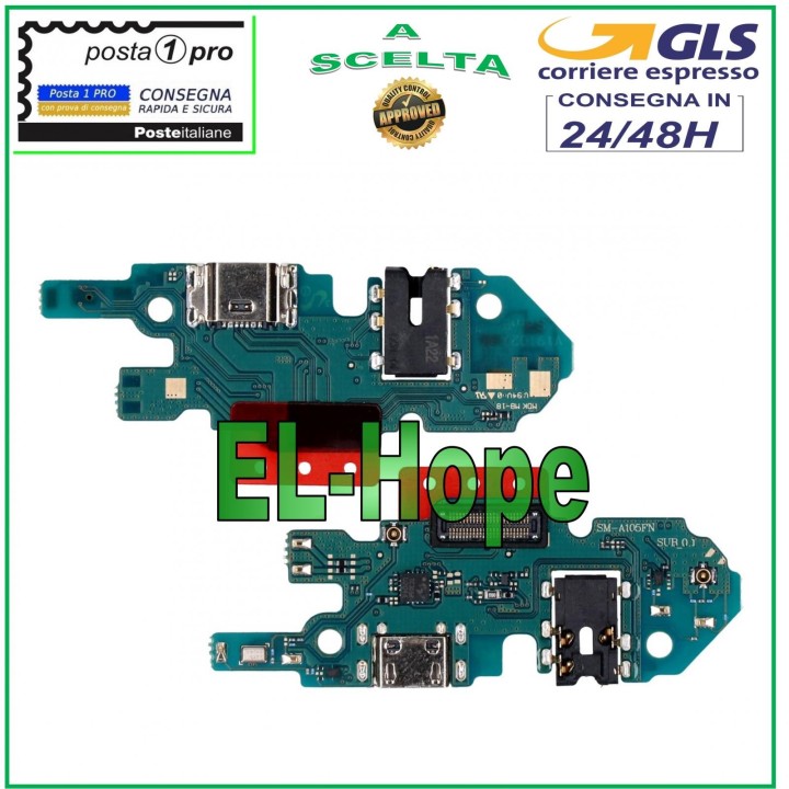 CHARGING CONNECTOR SAMSUNG GALAXY A10 SM-A105 SUB 0.1 MICROPHONE DOCK USB CHARGING