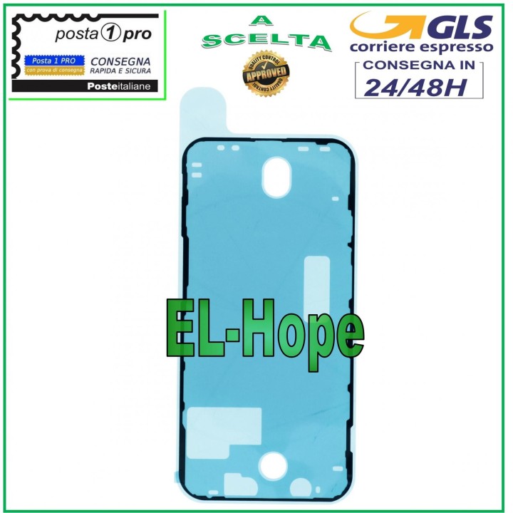 Double-sided adhesive seal for anti-leakage screen fixing for iPhone 12 Pro
