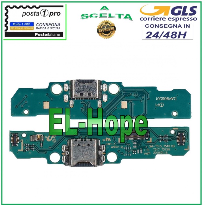 CHARGING CONNECTOR SAMSUNG GALAXY TAB A 2019 10.1 SM T510 T515 PCB DOCK CHARGING