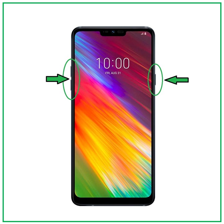 LCD DISPLAY + FRAME FOR LG G7 ONE G7-FIT LMQ850EM TOUCH SCREEN BLACK SCREEN