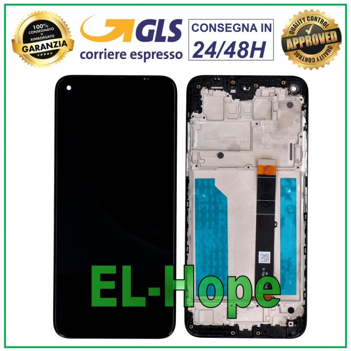 LCD DISPLAY + FRAME FOR LG K61 LMQ630EAW LMQ630EMW TOUCH SCREEN GLASS SCREEN