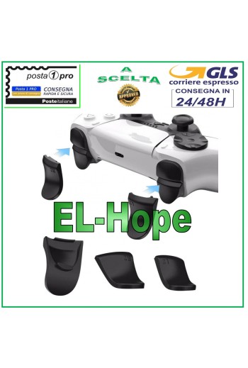 SET BUTTON COVER GAMING L2 R2 FOR DUALSENSE CONTROLLER PS5 PLAYSTATION 5