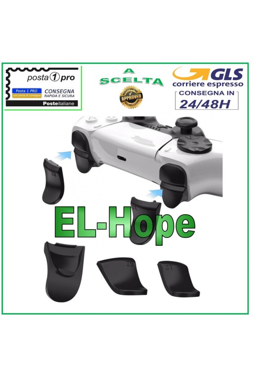 SET BUTTON COVER GAMING L2 R2 FOR DUALSENSE CONTROLLER PS5 PLAYSTATION 5