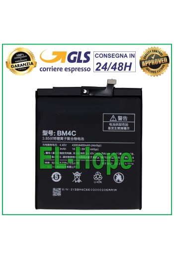 ORIGINAL BATTERY BM4C FOR XIAOMI MI MIX 4400 mAh 4.40V BATTERY