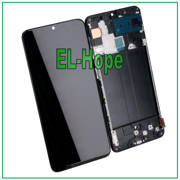 OLED LCD DISPLAY FOR SAMSUNG GALAXY A70 SM-A705 TOUCH SCREEN GLASS SCREEN FRAME