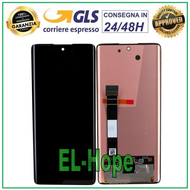 LCD OLED TOUCH SCREEN DISPLAY FOR TCL 20 PRO 5G T810S T810H BLACK GLASS SCREEN