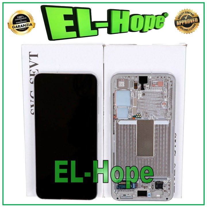 ORIGINAL TOUCH DISPLAY SERVICE SAMSUNG S23 SM-S911 LIME LIGHT GREEN GH82-30480F