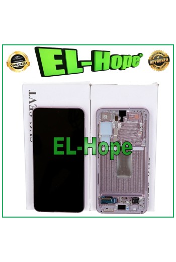 ORIGINAL LCD TOUCH DISPLAY SAMSUNG GALAXY S23 2023 SM-S911 LAVENDER LIGHT PINK