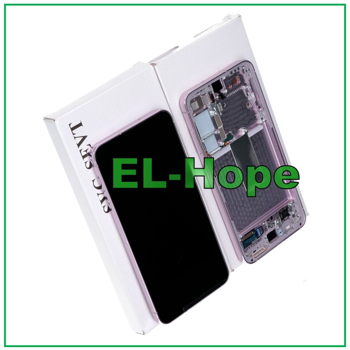 ORIGINAL LCD TOUCH DISPLAY SAMSUNG S23 SM-S911 LAVENDER LIGHT PINK GH82-30480D