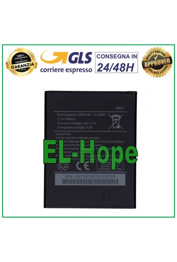 BATTERY 1ICP5/58/73 FOR WIKO LENNY 5 - ROBBY 2 BATTERY 2800 mAh BATTERY