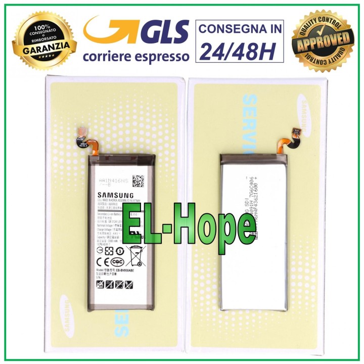 ORIGINAL BATTERY SERVICE EB-BN950ABE SAMSUNG GALAXY NOTE 8 SM-N950 F 3300 mAh