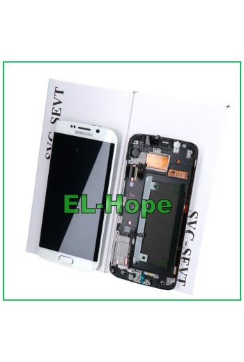 ORIGINAL LCD DISPLAY SAMSUNG GALAXY S6 EDGE SM-G925F TOUCH SCREEN WHITE