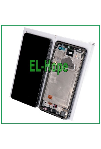 LCD DISPLAY + TOUCH 100% ORIGINAL SAMSUNG GALAXY A72 SM A725 A726 BLACK FRAME