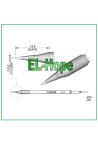 CARTRIDGE S2 C245930 JBC CARTRIDGE CONICAL 0.5mm ORIGINAL SOLDERING IRON TIP