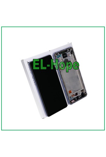 ORIGINAL LCD DISPLAY SERVICE SAMSUNG GALAXY A72 SM A725 A726 TOUCH FRAME PURPLE