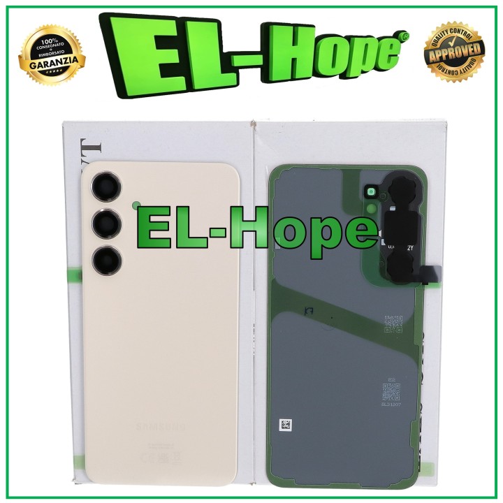 ORIGINAL SAMSUNG GALAXY S24 PLUS SM-S926 BATTERY COVER BACK CREAM