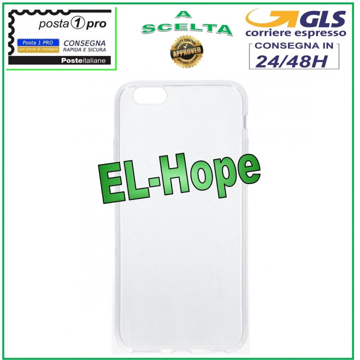 PROTECTIVE CASE COVER TRANSPARENT FOR APPLE IPHONE 6 6S BUMPER TPU GEL