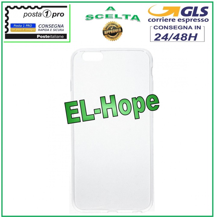 PROTECTIVE CASE COVER TRANSPARENT FOR APPLE IPHONE 6 PLUS BUMPER TPU
