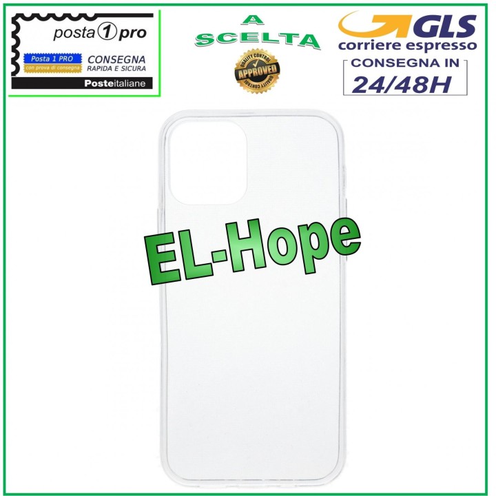 PROTECTIVE CASE COVER TRANSPARENT FOR APPLE IPHONE 12 BUMPER TPU GEL