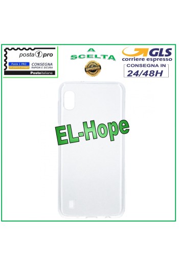 SAMSUNG GALAXY A10 SM A105 F TPU GEL PROTECTIVE CASE COVER TRANSPARENT