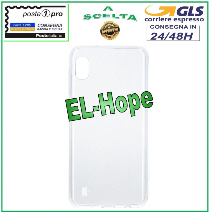 SAMSUNG GALAXY A10 SM A105 F TPU GEL PROTECTIVE CASE COVER TRANSPARENT