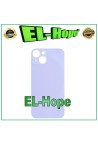 GLASS BACK BODY BATTERY COVER FOR IPHONE 14 BACK COVER BIG HOLE PURPLE